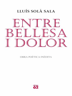 cover image of Entre bellesa i dolor